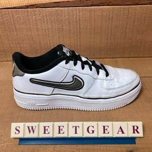 Nike Air Force 1 LV8 Sport NBA 'White Black' (GS)